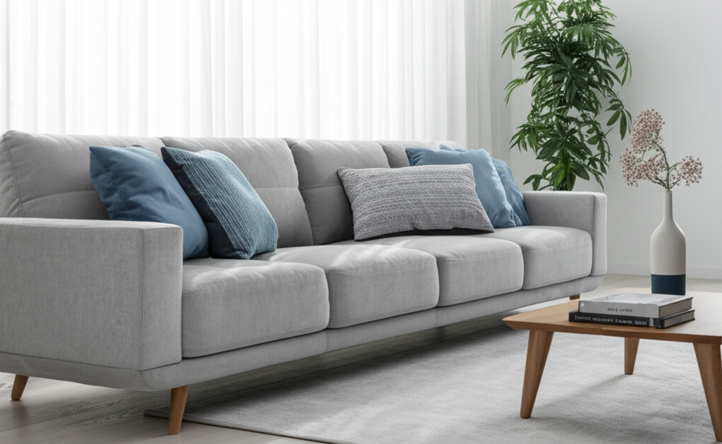 Modern Velvet Sofa